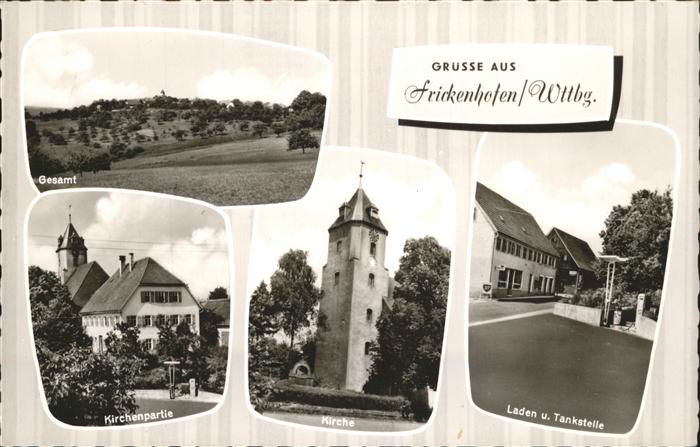 Frickenhofen Gschwend Gemischtwaren Bauer Munz