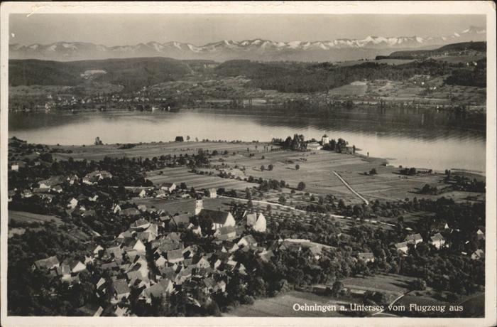 Oehningen Bodensee Fliegeraufnahme am Untersse