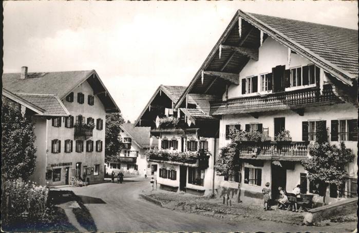 Marquartstein Alte Dorfstrasse