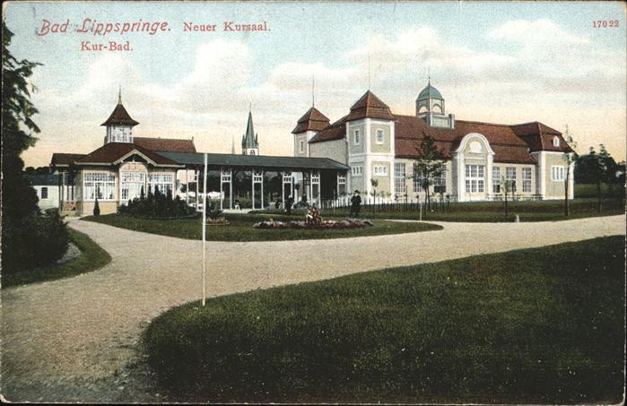 Bad Lippspringe Kurbad Neuer Kursaal