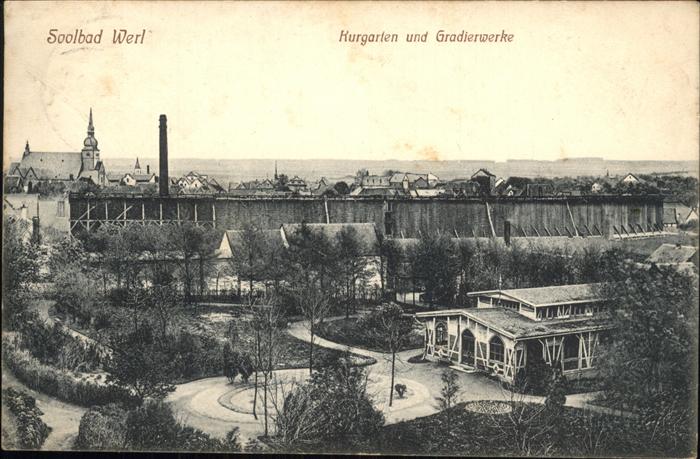 Werl Westfalen Kurgarten und Gradierwerke