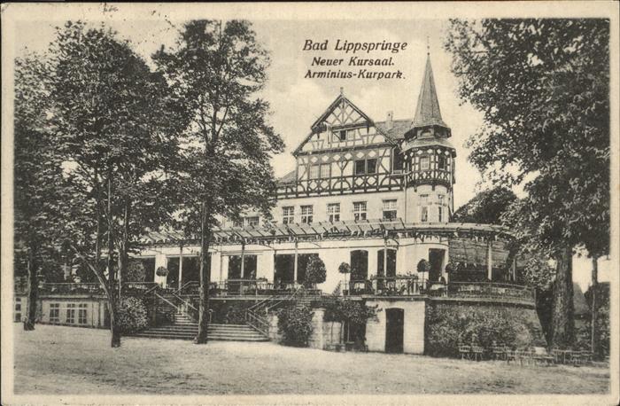 Bad Lippspringe Neuer Kursaal _ Arminius Kurpark