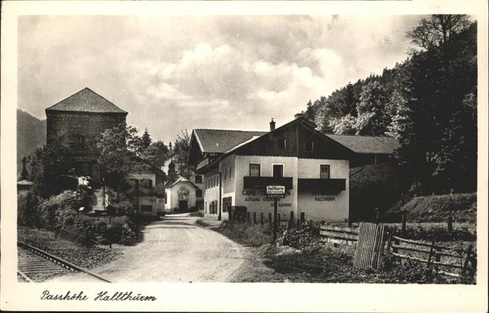 Bad Reichenhall Passhöhe Hallthurn Erholungsheim