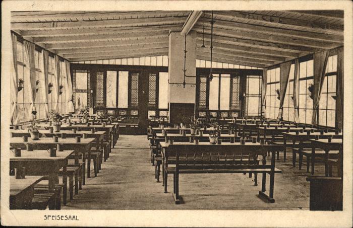 Himminghausen Kinder Erholungsheim Speisesaal