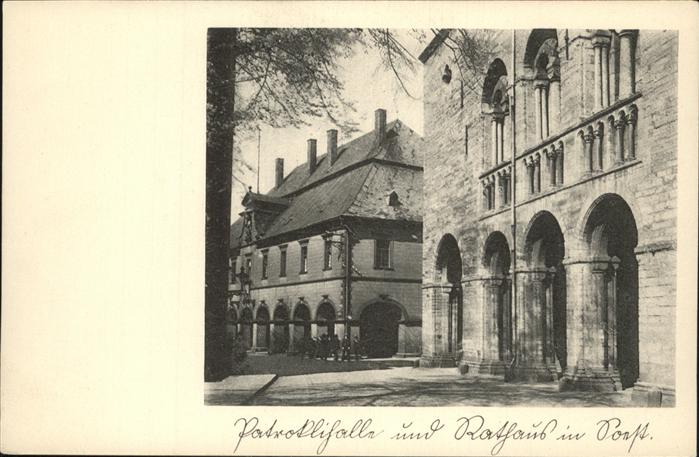 Soest Arnsberg Patroklihalle und Rathaus