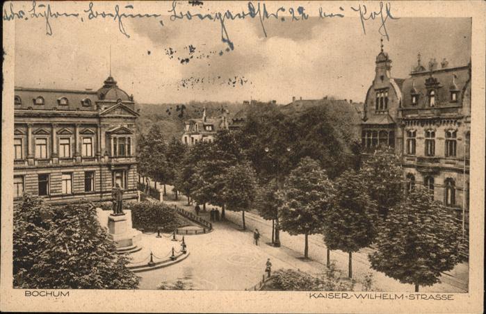 BOCHUM CITY Kaiser Wilhelm Strasse