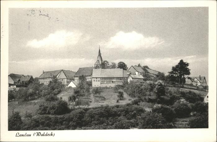 Landau Waldeck Ortsansicht