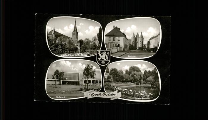 Goch Schwanenteich Steintor Wappen