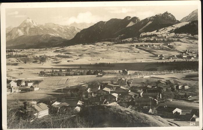 Pfronten Ostallgaeu Bayern Weissbach Meilingen Saeuling Zugspitze