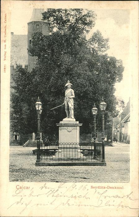 Kalkar Niederrhein Calcar Seydlitz Denkmal