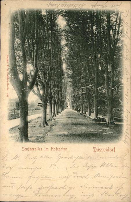 DuessELDORF  CITY Seufzerallee Hofgarten