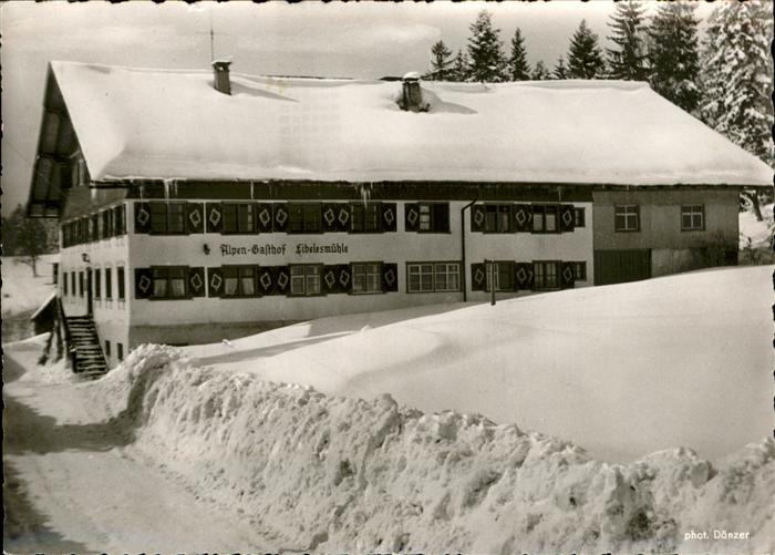 Oberstaufen Oberallgaeu Bayern Alpengasthof Eibelesmuehle