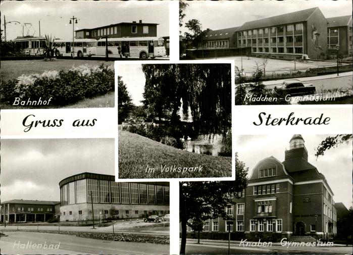 Sterkrade Mädchengymnasium Knabengymnasium Bahnho