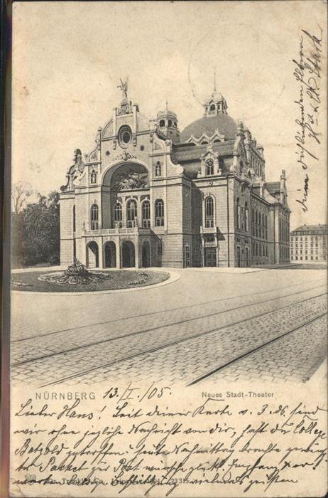 NueRNBERG  CITY Stadt Theater