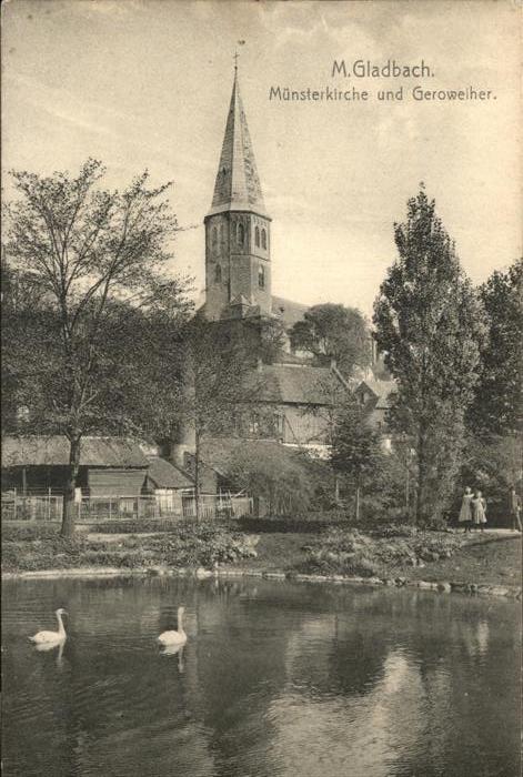 Moenchengladbach Münsterkirche Geroweiher