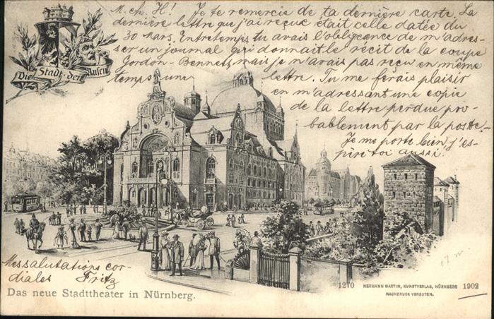 Nuernberg Stadttheater Wappen