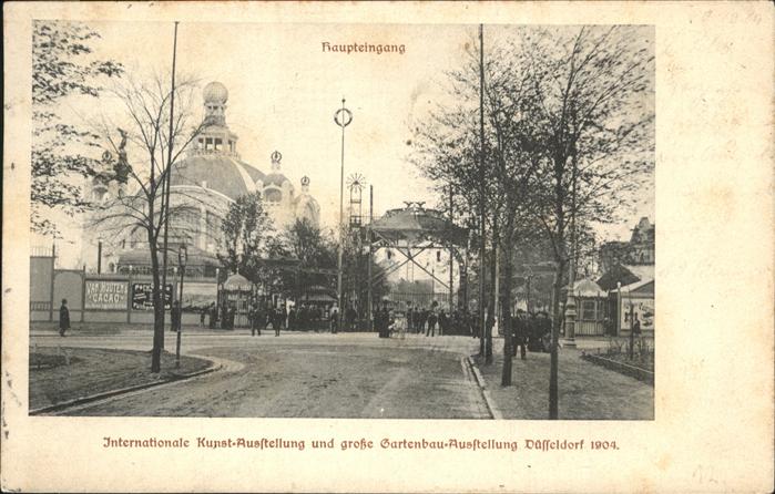 Duesseldorf Kunstausstellung Gartenbau 1904