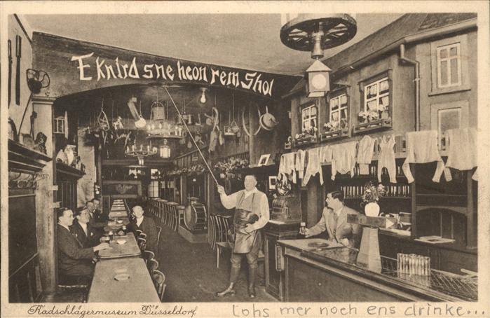 DuessELDORF  CITY Radschlaegermuseum