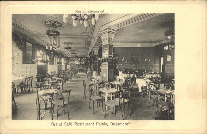 Duesseldorf Restaurationssaal Grand Cafe Palais