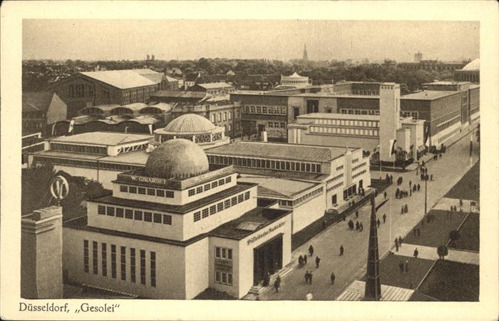 DuessELDORF  CITY Gesolei Ausstellung 1926
