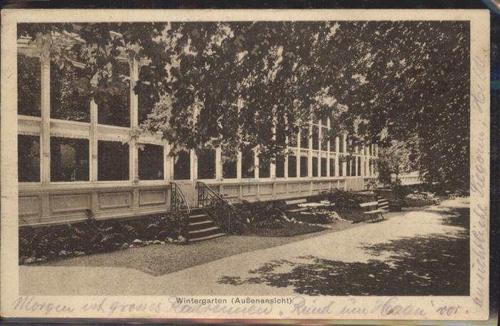 Hahnenfurth Wintergarten