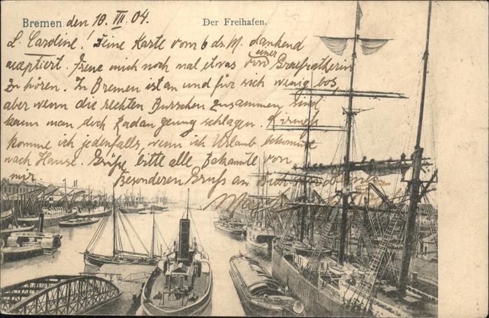 BREMEN  CITY Der Freihafen