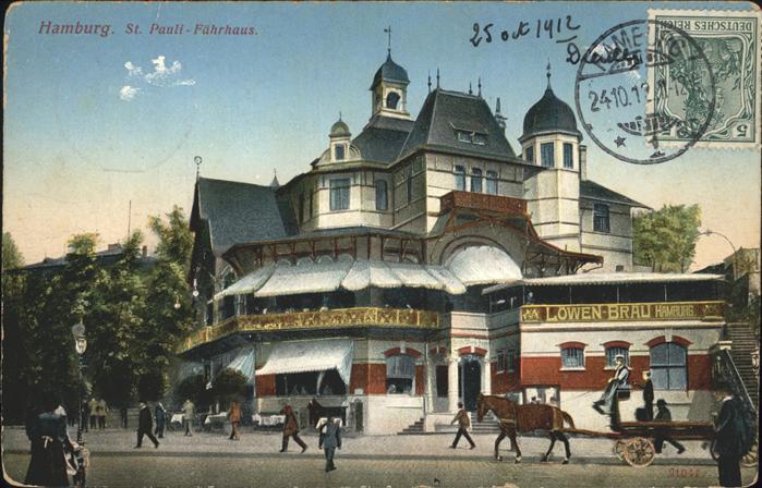 HAMBURG  CITY St Pauli   Faehrhaus