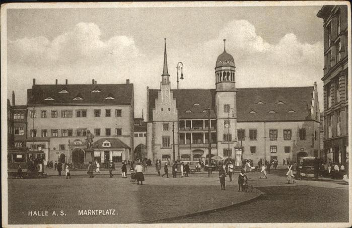 Halle Saale Marktplatz