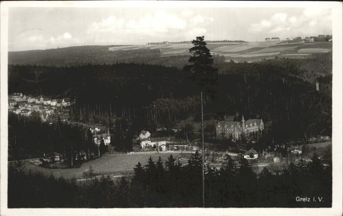 Greiz Thueringen Panorama