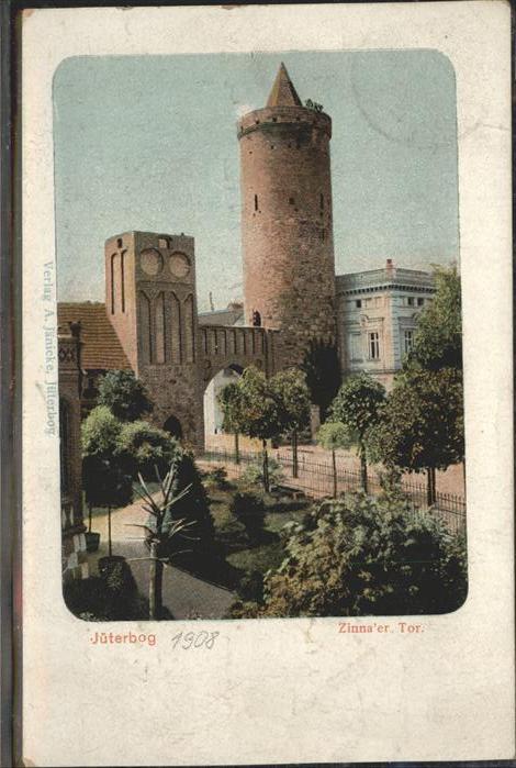 Jueterbog Brandenburg Zinnaer Tor
