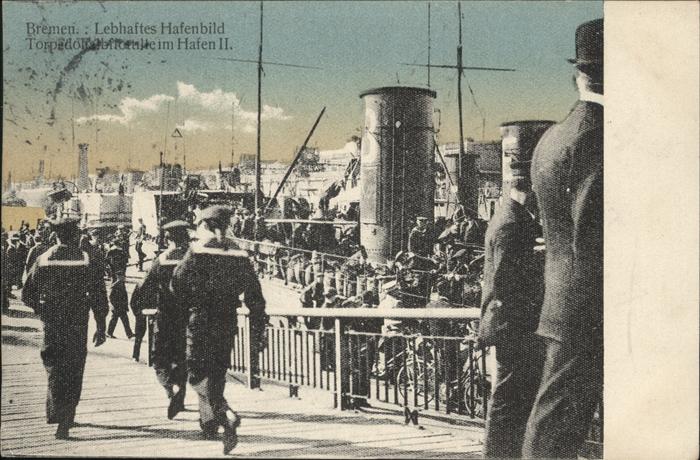 Bremen Torpedo Halbflottille im Hafen II
