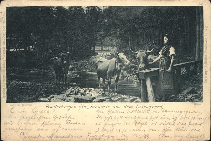 Finsterbergen Szenen aus dem Leinagrund