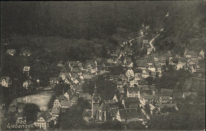 Bad Liebenzell Blick über die Stadt