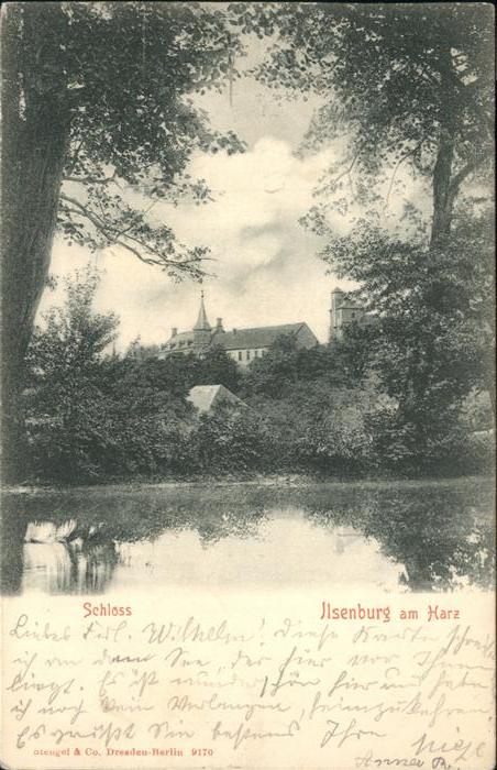 Ilsenburg Harz Schloss Teich