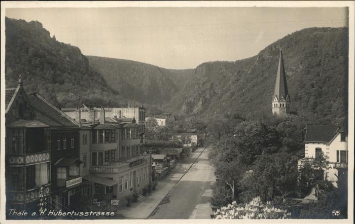 Thale Harz Hubertusstrasse Kirche
