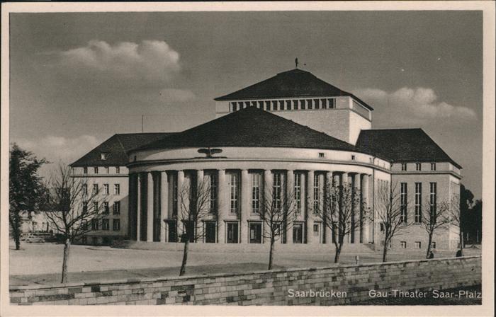 SAARBRueCKEN Saarland Gau Theater