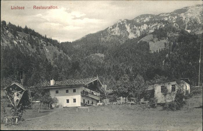 Bad Reichenhall Restauration Listsee Berchtesgadener La