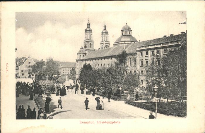 Kempten Allgaeu Residenzplatz