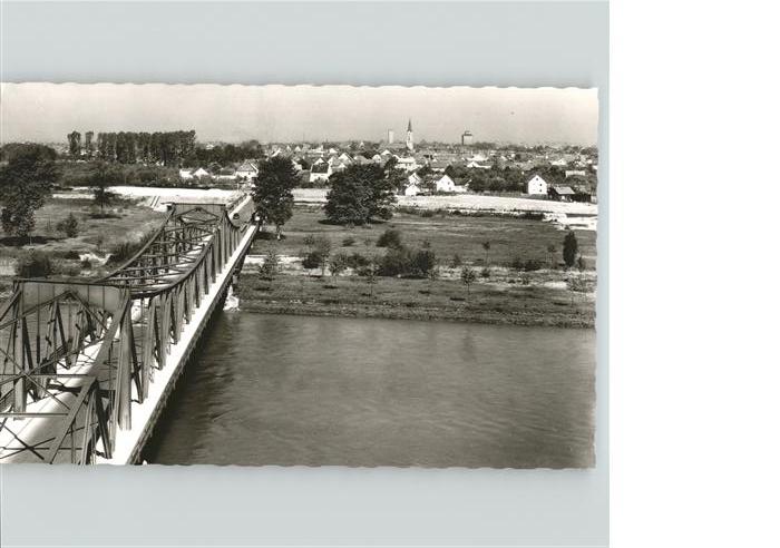 Plattling Isar Bayern Isar_Brücke