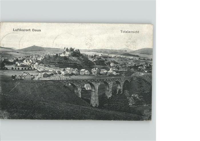 Daun Eifel Totalansicht Viadukt