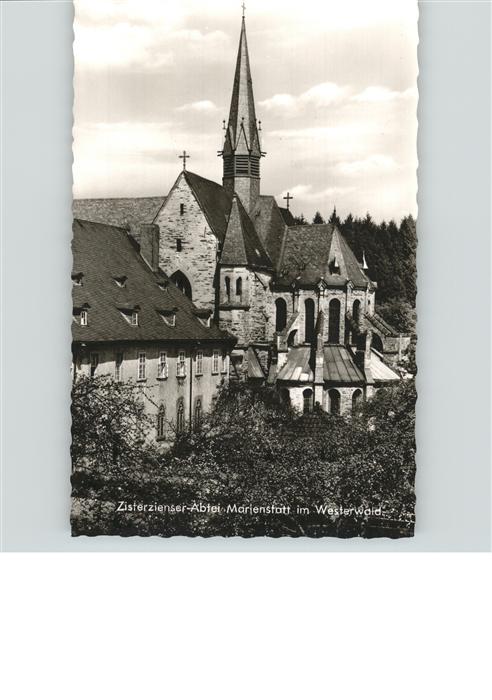 Marienstatt Westerwald Zisterzienser_Abtei
