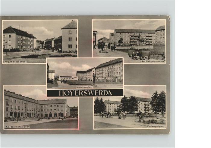 Hoyerswerda August_Bebel_Strasse Bahnhofsvorplatz K