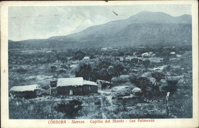 Cordoba Argentinien Sierras Capilla del Monte Las Palmeras