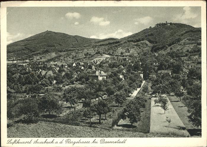 Auerbach Bergstrasse Teilansicht