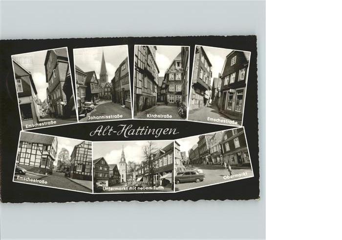Hattingen Ruhr Alt_Hattingen Teilansichten