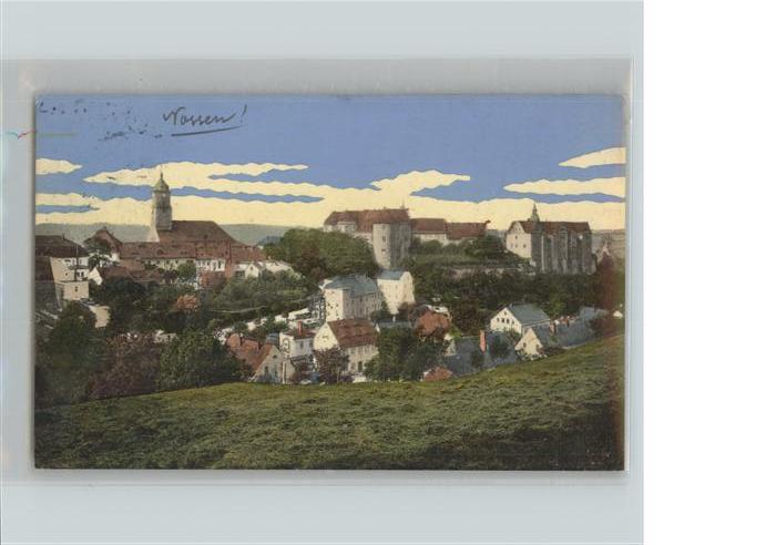 Nossen Panorama Kirche Schloss
