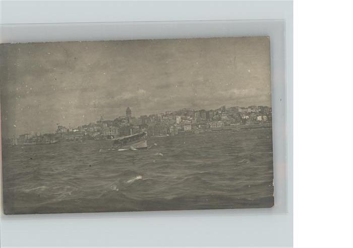 Constantinopel Istanbul Panorama Schiff Bosporus