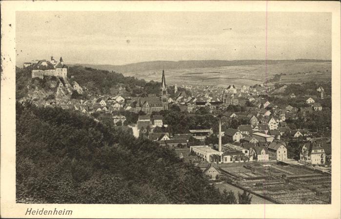 Heidenheim Brenz Panorama Kirche Schloss