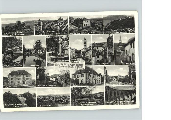 Kusel und Umgebung im Westricher Bergland