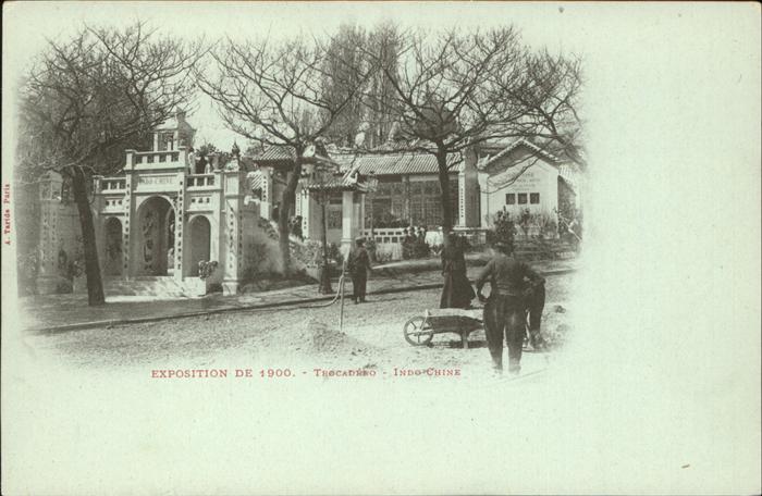 Exposition Universelle Paris 1900 Trocadero Indo-Chine